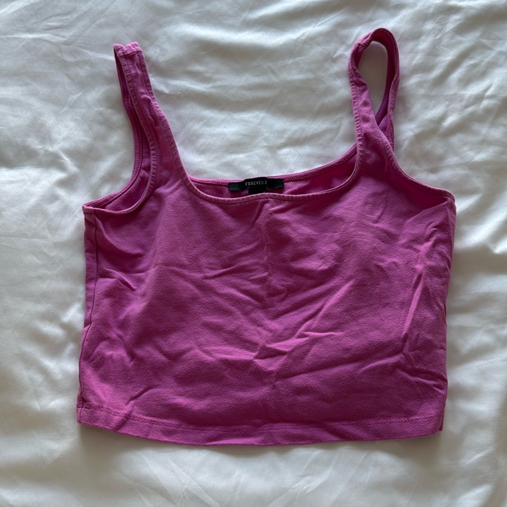 Cropped tank